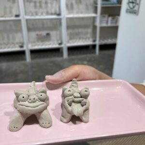 沖縄シーサー作り