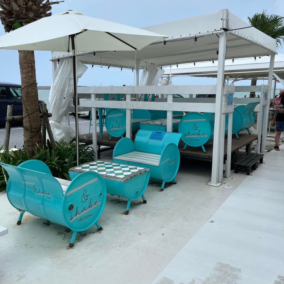 沖縄ウミカジテラス　カフェ